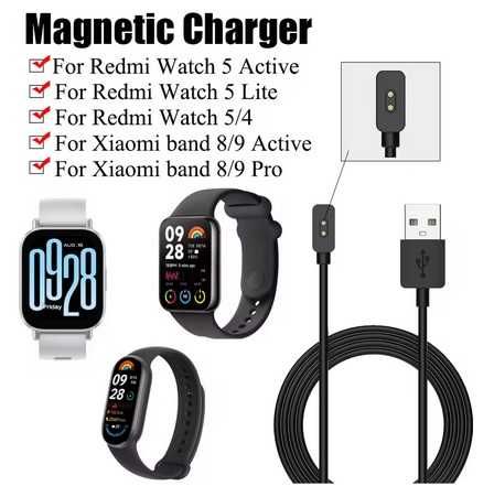 Оригинални зарядни за ВСИЧКИ смарт гривни и часовници по модел