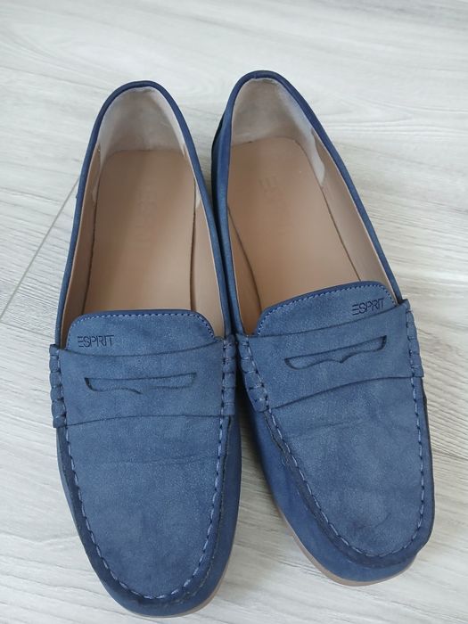 Pantofi dama Esprit din piele intoarsa