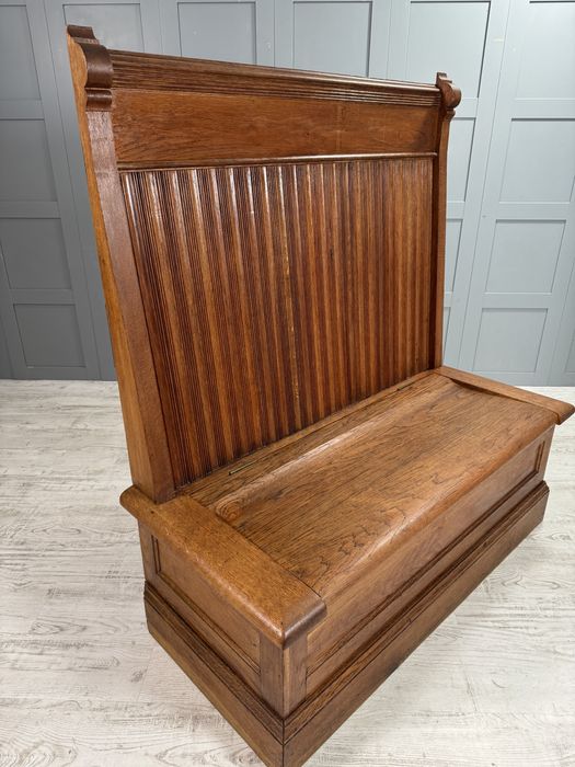 Старинна пейка, ракла, дъб Р478