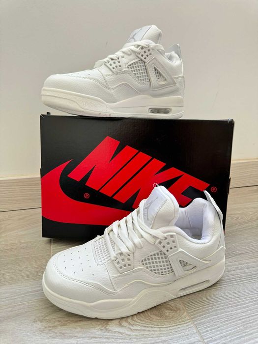 Jordan 4 White RETRO Verificare Colet