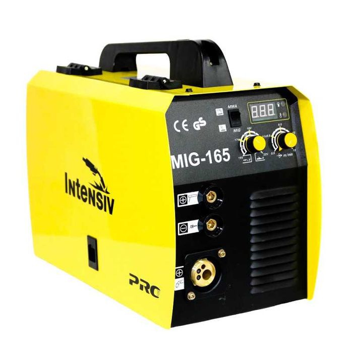 Aparat sudura MIG 165 + tub 8L PLIN corgon + reductor cu bila + sarma