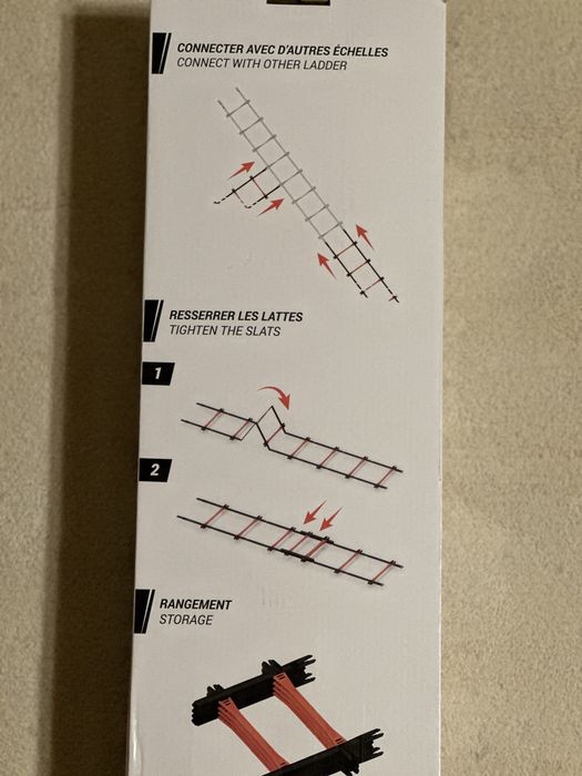 Тренировъчна стълба за футбол