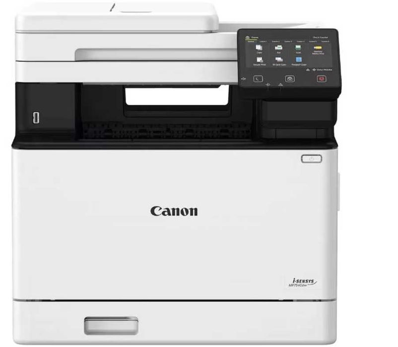 Multifunctional Laser color Canon i-SENSYS MF754Cdw, ADF, 250 coli  SH