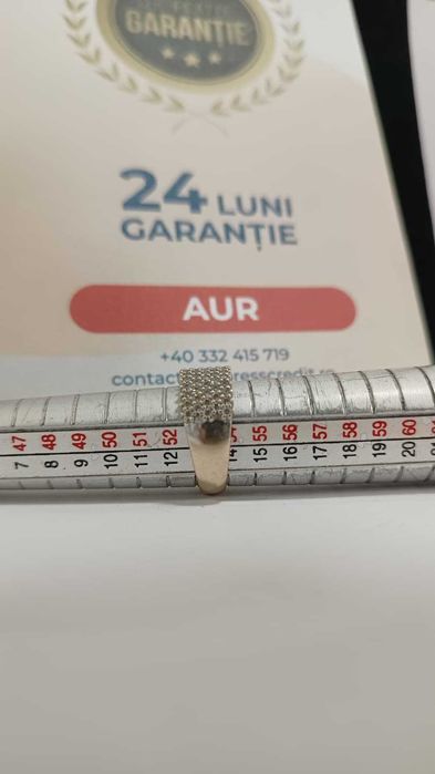 (Ag24) Inel aur 18K 4.63gr B44071.1- Garantie 2 ani