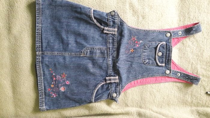 vand  cămăsi fete Palomino, HM si fustă cu bretele, marimea 122-128