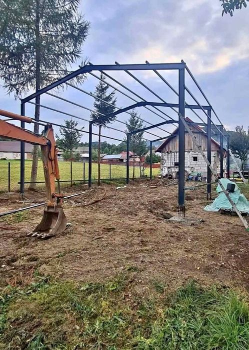 Vând hală metalica