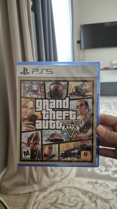 Диск для Ps5,игра GTA 5