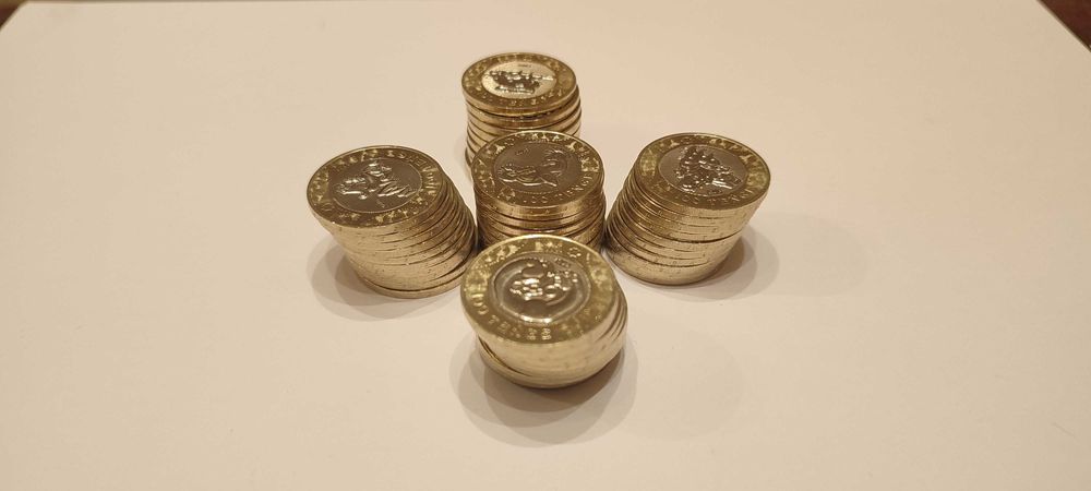 Набор из 5 монет - Сакский стиль