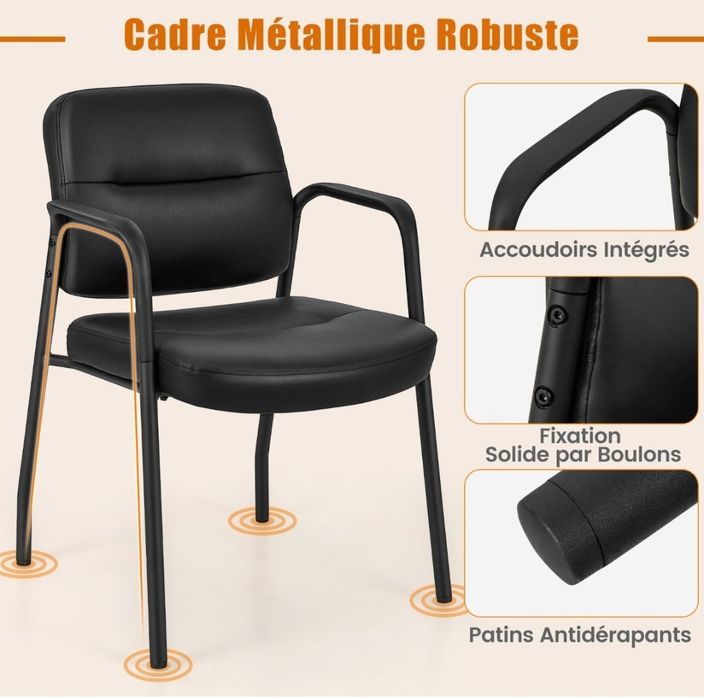 Set scaune  tapitate birou sala de așteptare recepție