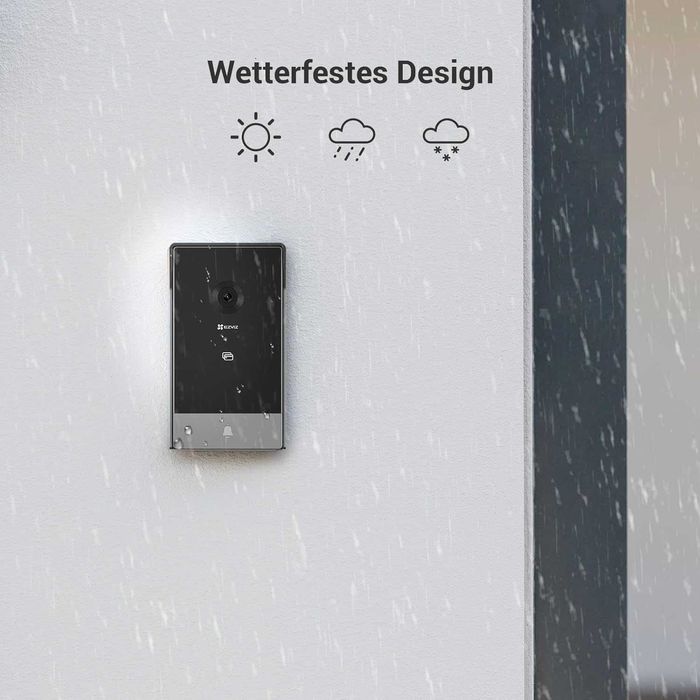 Смарт Видеодомофон EZVIZ CP7 - 2K Камера, 7 инча екран & Отключване