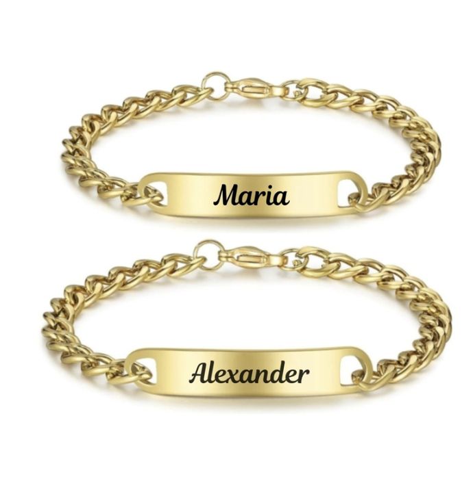 Персонализирани Гривни за двойки