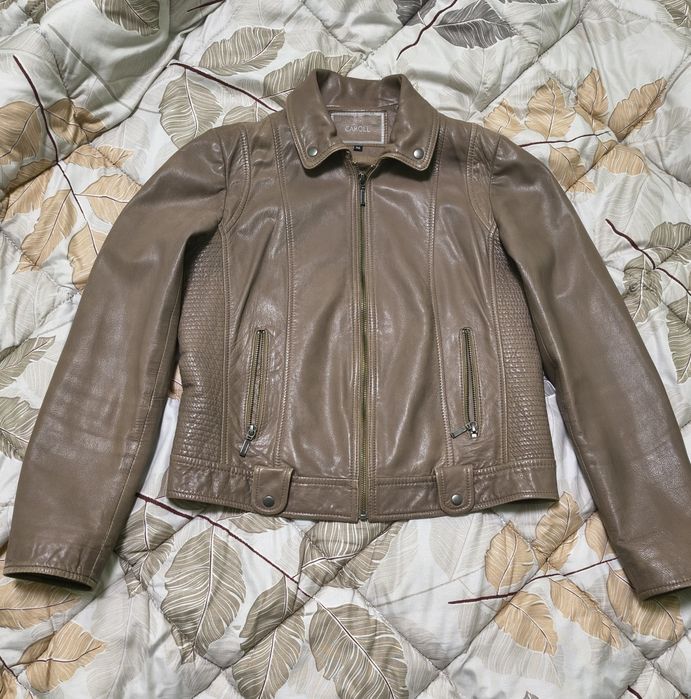 Кожено дамско яке