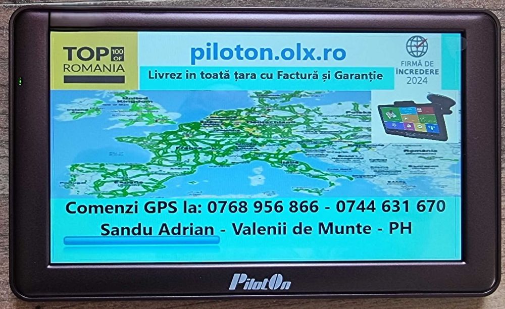 Gps PilotOn H11 - 7 inch camera de filmat -DISCOUNT 10 LEI