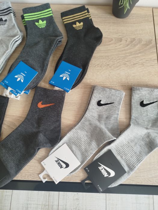 Șosete gri unisex Nike/Adidas mărime universală