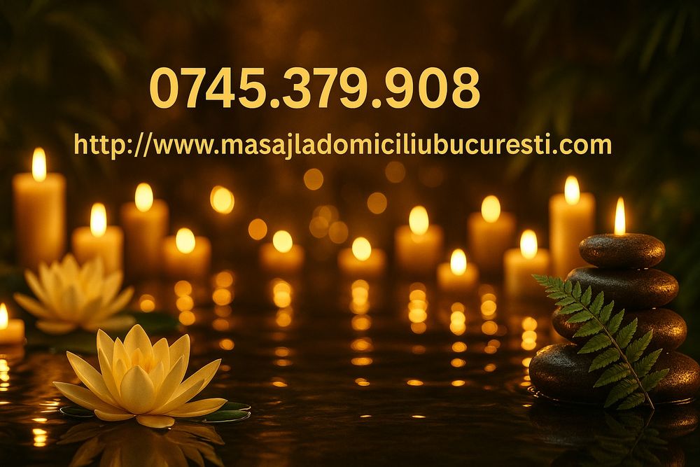 Masaj la domiciliu – Profesional și relaxant