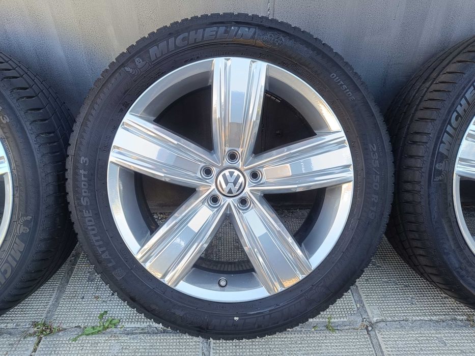 ОРИГИНАЛНИ джанти с гуми 19 ' цола 5х112 VW TIGUAN / Фолксваген Тигуан