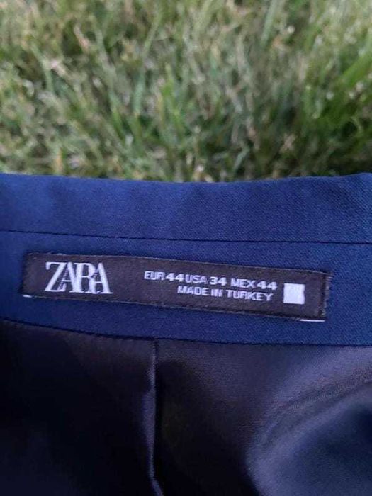 Sacou Bleumarin Zara cu buzunare
