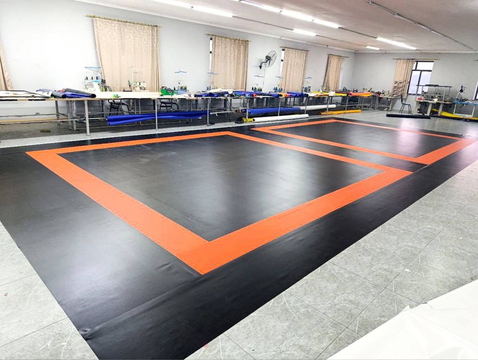 Grekorimskiy kavyor pokrival 12x12 sport zallari uchun original MAT