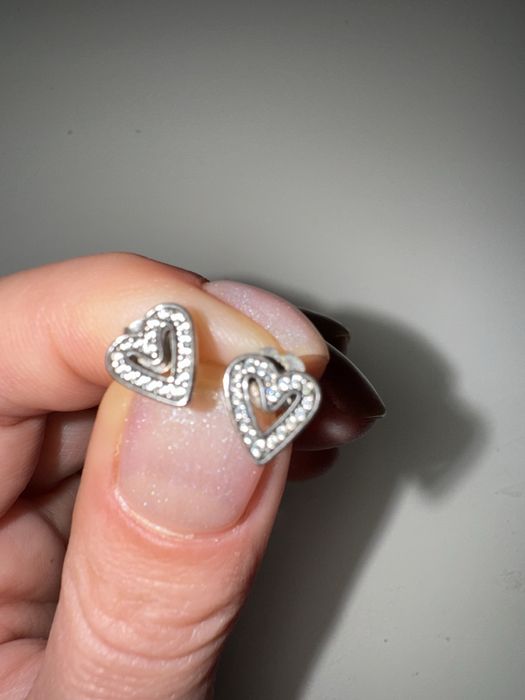 Сребърни обици Пандора