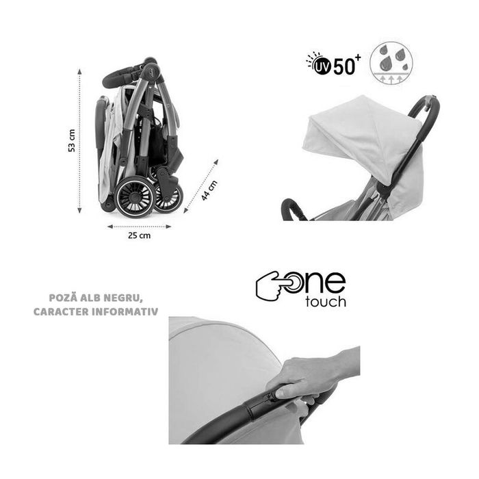 Carucior bebe Chicco Cheerio Jet Black