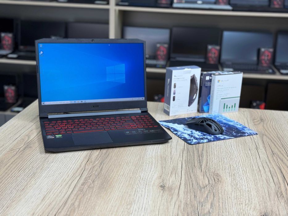 Acer Nitro 5 Ryzen 5 / GTX 1650 / 16GB — игровой ноутбук A28