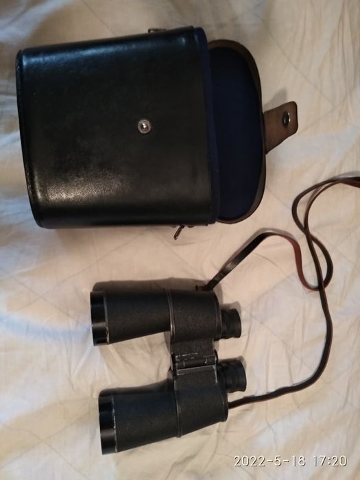 Советский военный бинокль Б-10