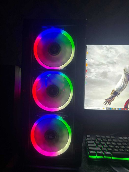 Gaming PC i5-2500 RX580 8GB / Zifler 27" 120Hz monitor bilan komplekt