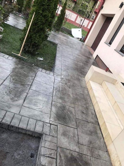 Beton amprentat!
