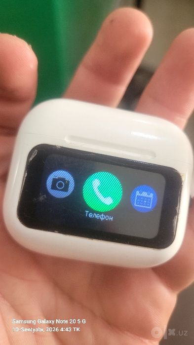 Eir Pods Ekranli Ekran Ekranga holagan rasmiz qoysezam bolad ozn ilova