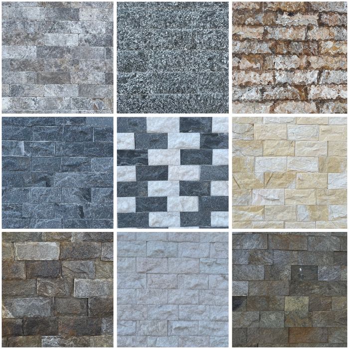 Piatra naturala decorativa placat travertin marmura ardezie fasonata
