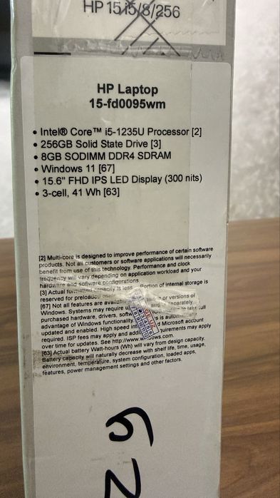 HP 15,6 inch Laptop
