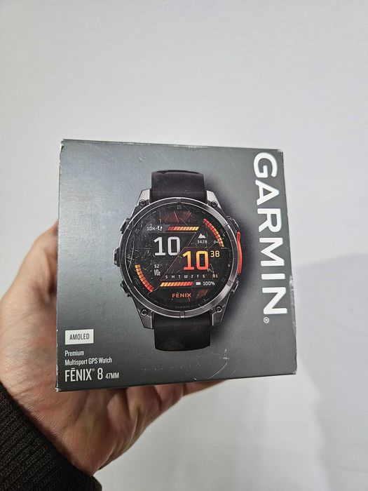 Garmin fenix 8 47 MM nou la cutie Garantie 30 zile.