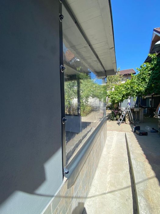 Folie PVC pentru inchis terase/foisoare/balcoane