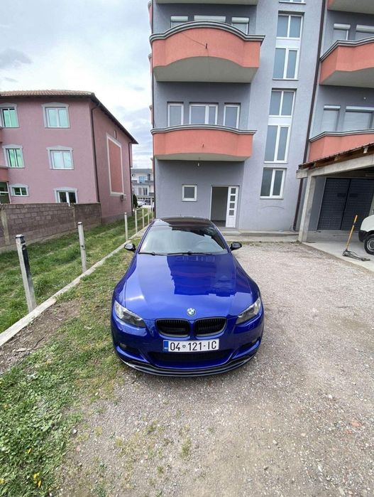 Prelungire lip spoiler bara fata BMW Seria 3 E92 E93 2007-2011 negru