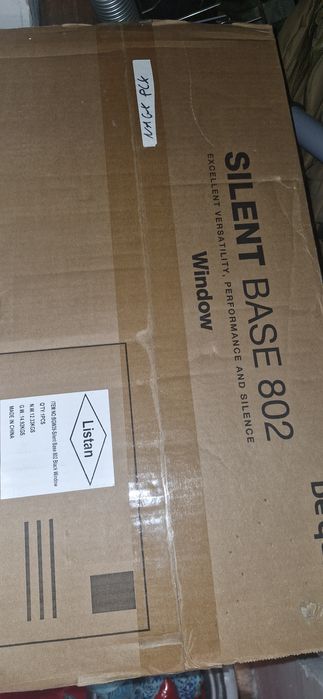 -SIGILAT- Carcasa BeQuiet -  Silent Base 802 Window Black -NOU-  - SIGILAT-   -GARANTIE 24 LUNI-