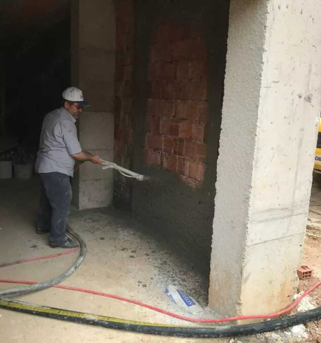 Штукатурная машина ASE VP 500 TMK, Қора сувоқ, Растворонасос