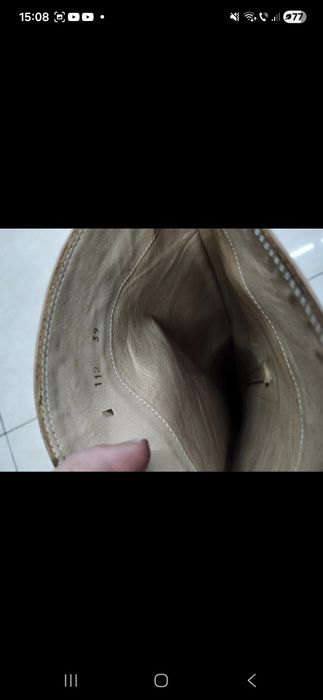 Cizme damă Alviero Martini piele naturală