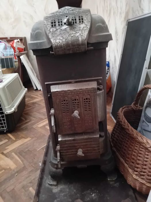 Печка на дърва в конплкт