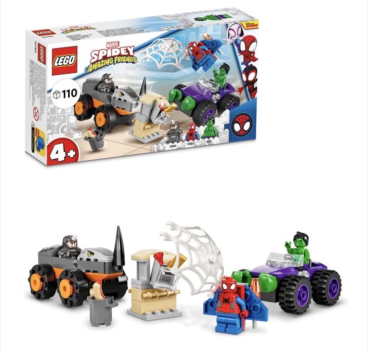 Lego Marvel 10782 Spidey si prietenii lui uimitori Confruntarea