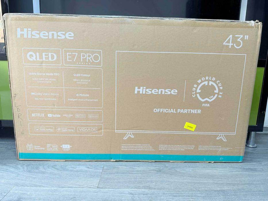 Tv Hisense E7 Pro 43‘‘ Sigilat