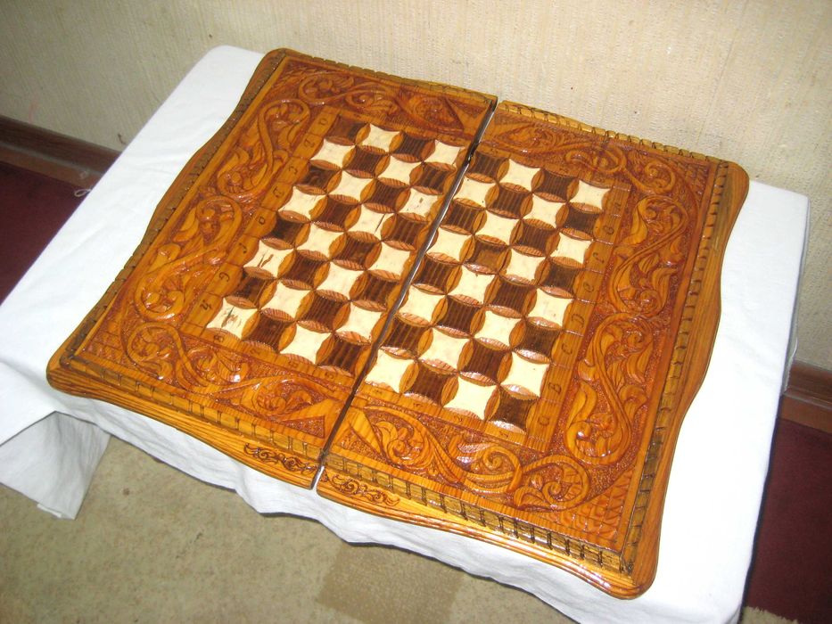 Нарда+шашка чистый ручной работа необычный узоры новым состоянии!