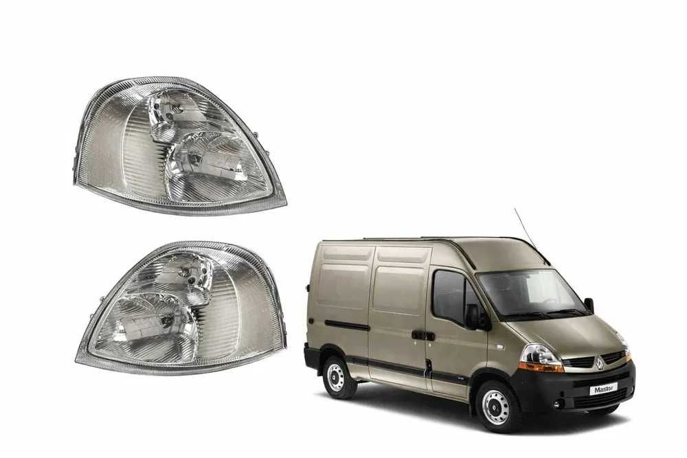 Far Faruri Renault Master (2004 - 2010) stanga - dreapta cu motor