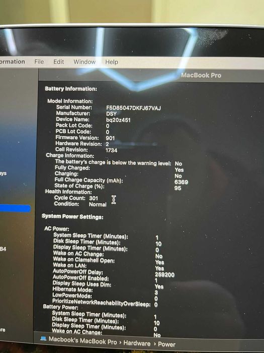 Продавам .APPLE MacBook Pro A 1990 Space Grey