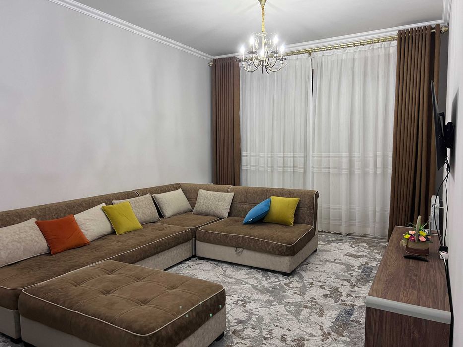 Посуточно! 2-комнатная квартира в ЖК «Алмазар Сити»