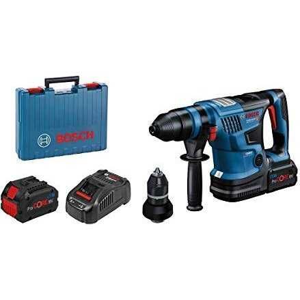 Ciocan rotopercutor Bosch Bosch Powertools GBH 18V-34 CF 2x 5.5Ah CASE -