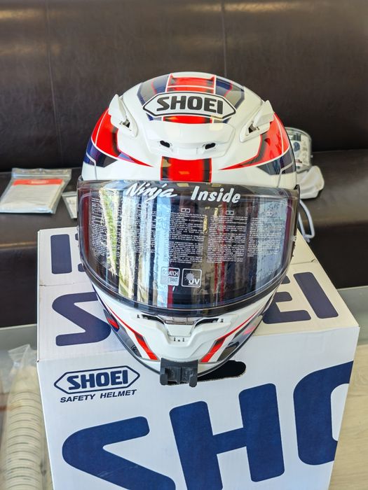 Нова каска - Shoei NXR 2 Prologue - M + Фотохроматичен визьор