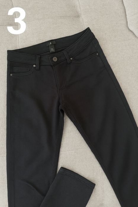 Дамски черни дънки и панталони