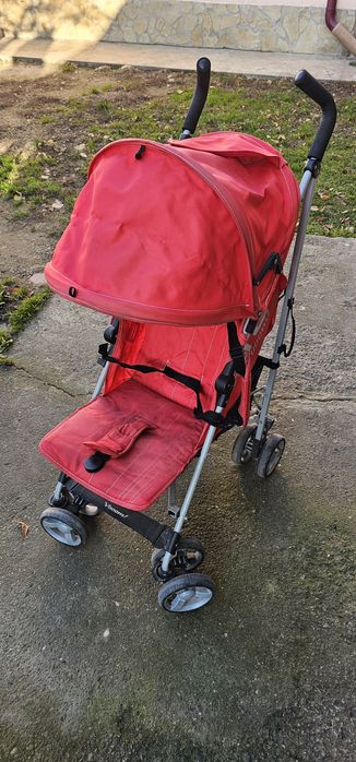 Carut sport pliabil cu husa de ploaie