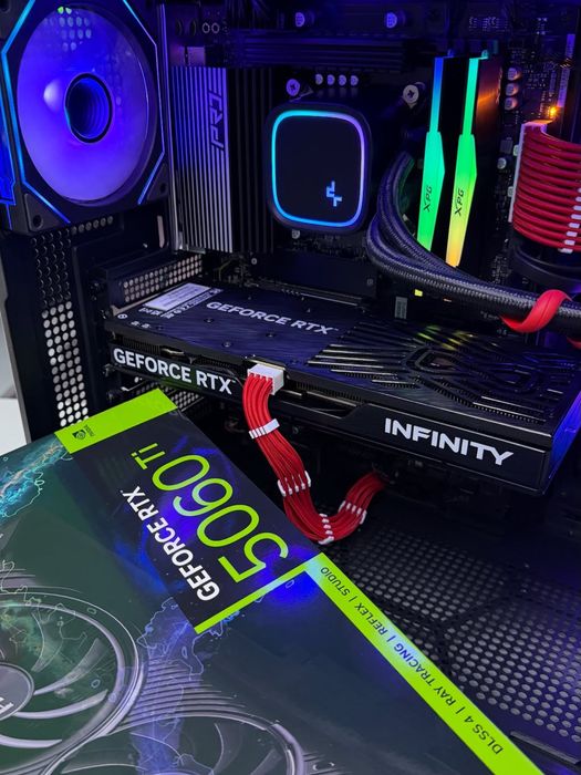 Супермощный компьютер ПК игры,3д,монтаж,стрим