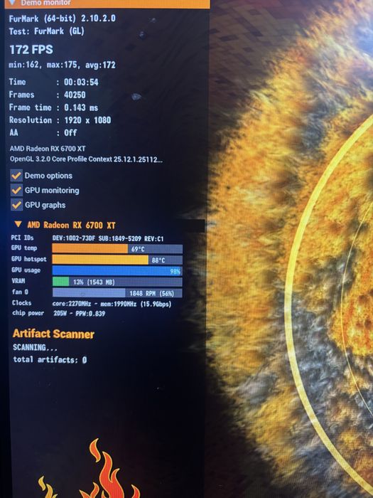 Placa video rx 6700xt